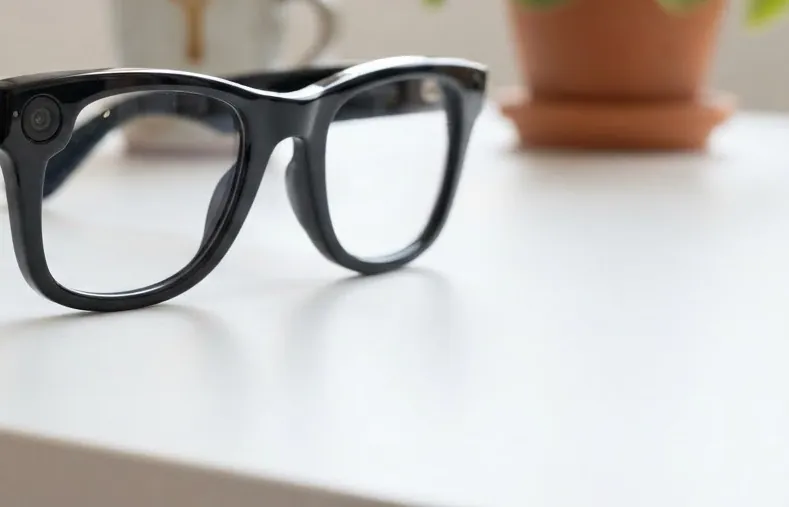 Comparativa de cómo se ve a través de diferentes gafas inteligentes (imagen generada con IA)